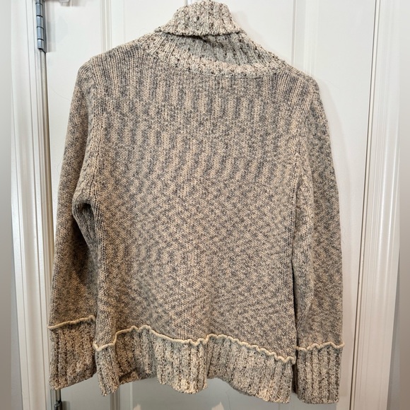 Avalin Wool Sweater Rollneck Cream Large - Picture 3 of 4